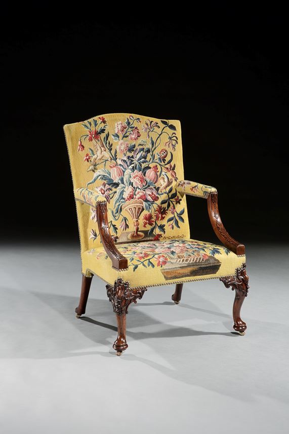 THE UNTERMYER LIBRARY ARMCHAIRS | MasterArt